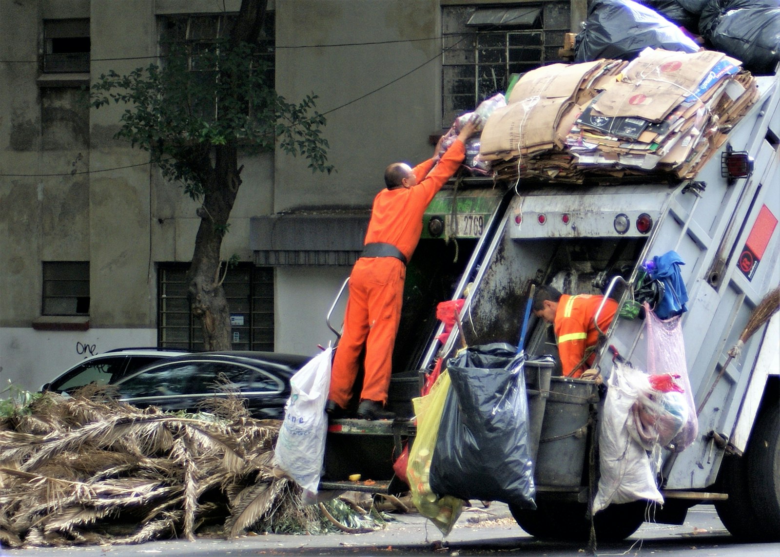Junk Removal in progress